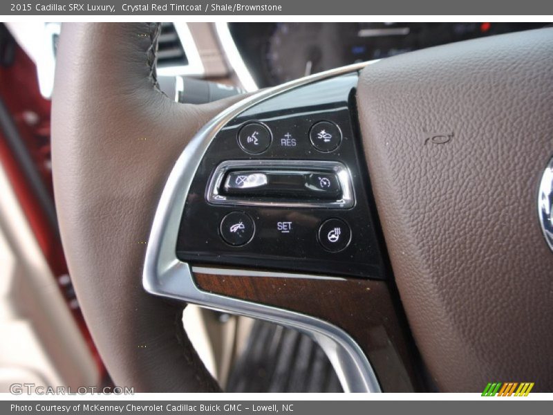 Crystal Red Tintcoat / Shale/Brownstone 2015 Cadillac SRX Luxury