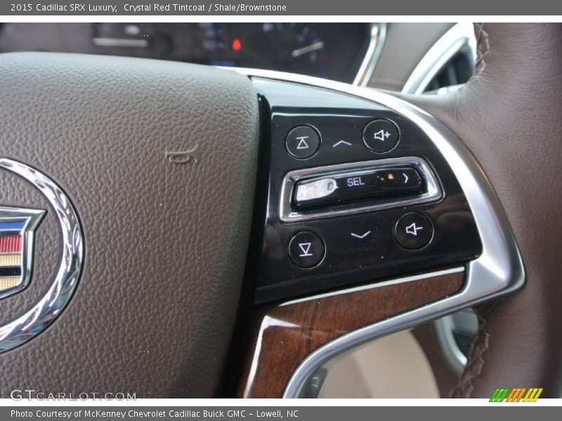 Crystal Red Tintcoat / Shale/Brownstone 2015 Cadillac SRX Luxury
