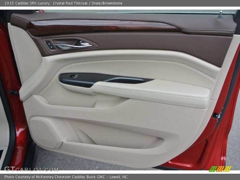 Crystal Red Tintcoat / Shale/Brownstone 2015 Cadillac SRX Luxury