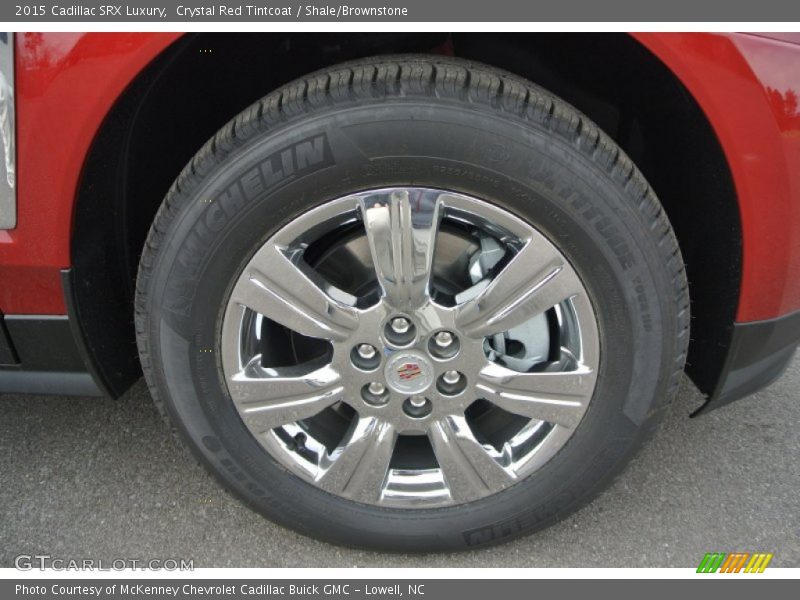 Crystal Red Tintcoat / Shale/Brownstone 2015 Cadillac SRX Luxury