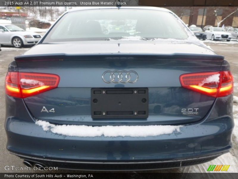 Utopia Blue Metallic / Black 2015 Audi A4 2.0T Premium Plus quattro