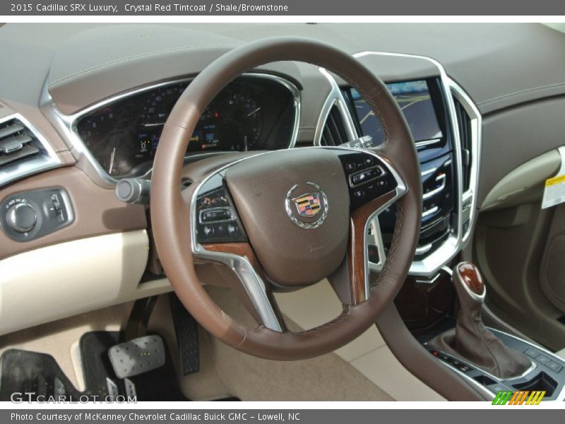 Crystal Red Tintcoat / Shale/Brownstone 2015 Cadillac SRX Luxury