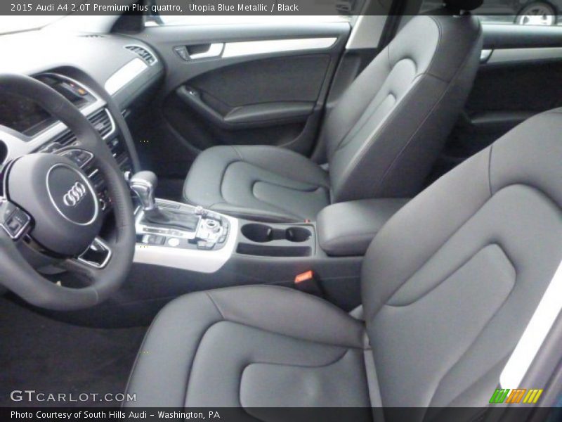 Utopia Blue Metallic / Black 2015 Audi A4 2.0T Premium Plus quattro