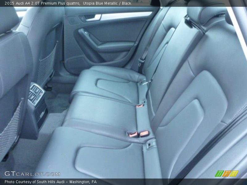Utopia Blue Metallic / Black 2015 Audi A4 2.0T Premium Plus quattro