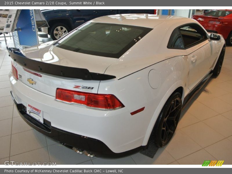 Summit White / Black 2015 Chevrolet Camaro Z/28 Coupe