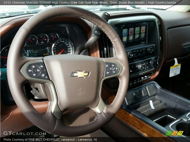  2015 Silverado 3500HD High Country Crew Cab Dual Rear Wheel Steering Wheel