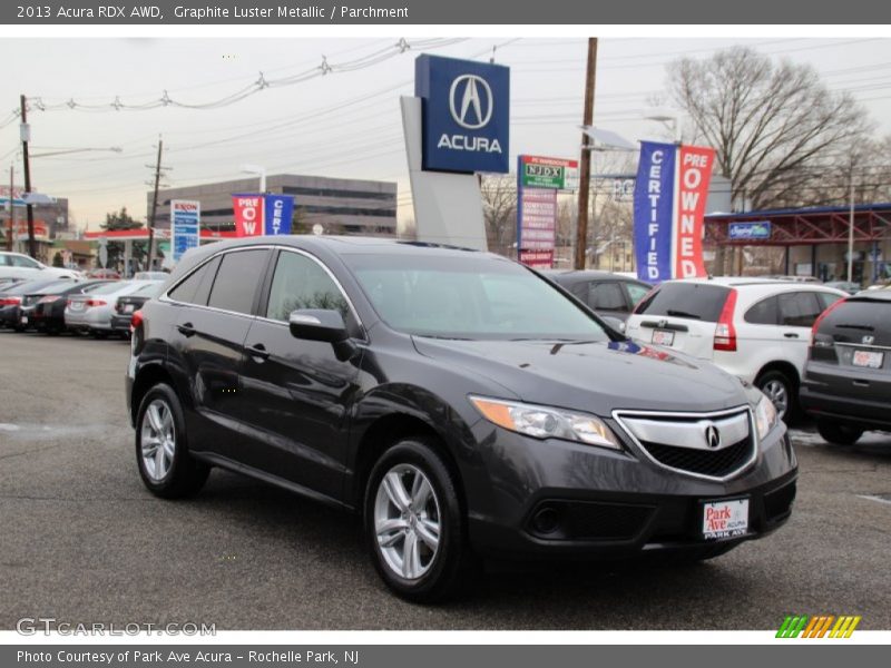 Graphite Luster Metallic / Parchment 2013 Acura RDX AWD
