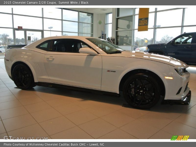 Summit White / Black 2015 Chevrolet Camaro Z/28 Coupe