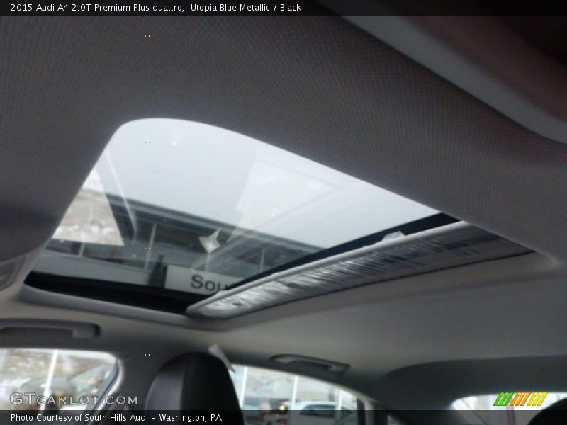 Utopia Blue Metallic / Black 2015 Audi A4 2.0T Premium Plus quattro