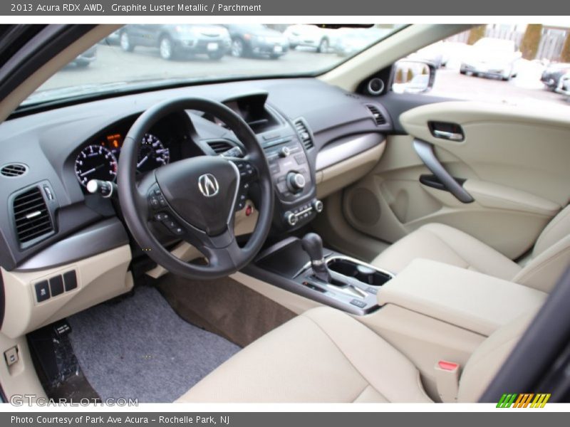Graphite Luster Metallic / Parchment 2013 Acura RDX AWD