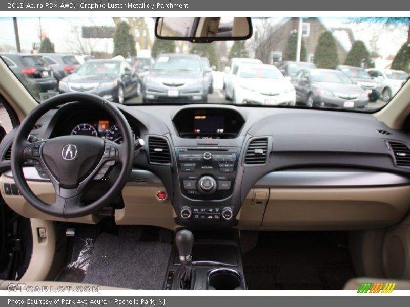 Graphite Luster Metallic / Parchment 2013 Acura RDX AWD