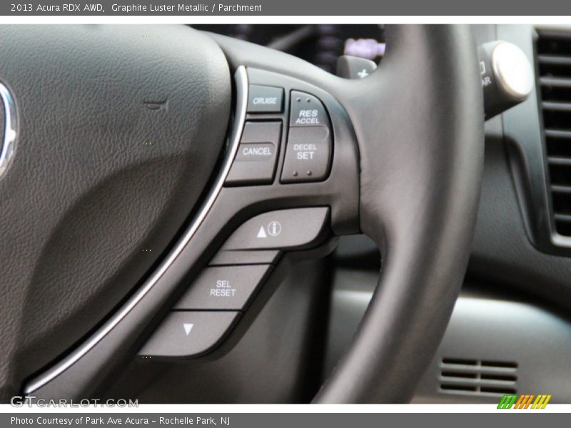 Graphite Luster Metallic / Parchment 2013 Acura RDX AWD