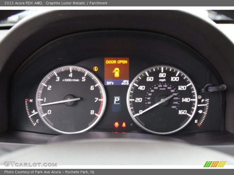 Graphite Luster Metallic / Parchment 2013 Acura RDX AWD