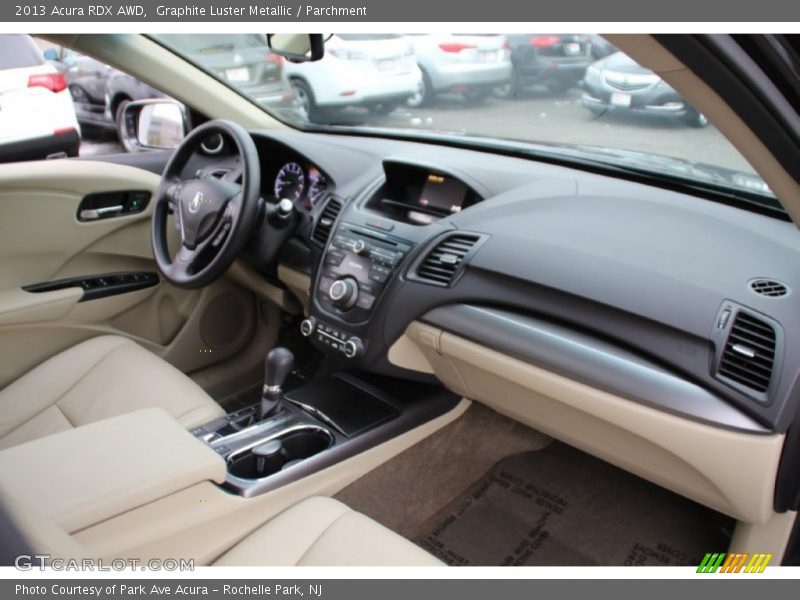 Graphite Luster Metallic / Parchment 2013 Acura RDX AWD