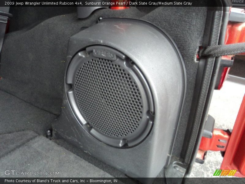 Sunburst Orange Pearl / Dark Slate Gray/Medium Slate Gray 2009 Jeep Wrangler Unlimited Rubicon 4x4
