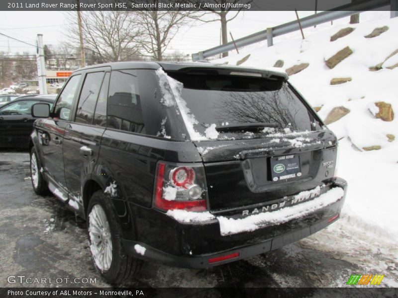 Santorini Black Metallic / Almond/Nutmeg 2011 Land Rover Range Rover Sport HSE