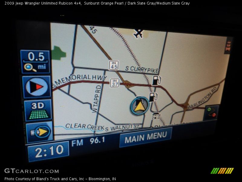 Sunburst Orange Pearl / Dark Slate Gray/Medium Slate Gray 2009 Jeep Wrangler Unlimited Rubicon 4x4
