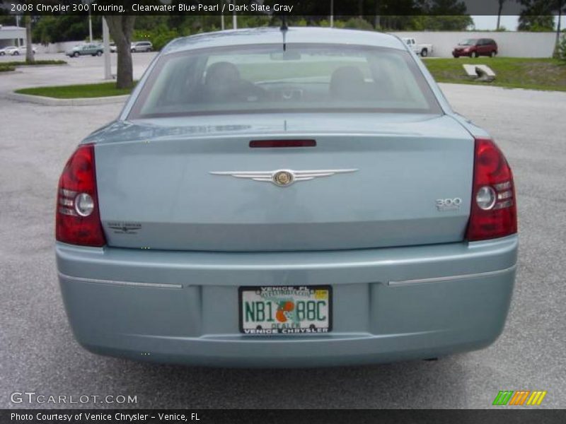 Clearwater Blue Pearl / Dark Slate Gray 2008 Chrysler 300 Touring