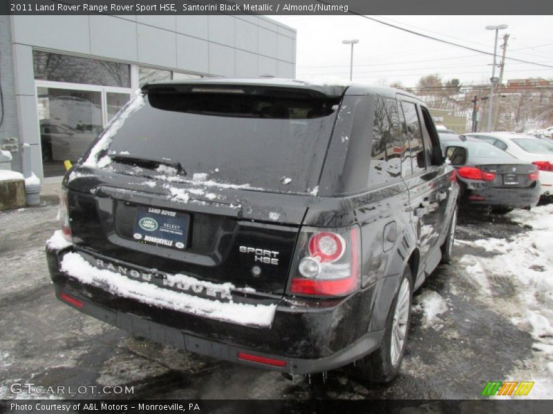 Santorini Black Metallic / Almond/Nutmeg 2011 Land Rover Range Rover Sport HSE