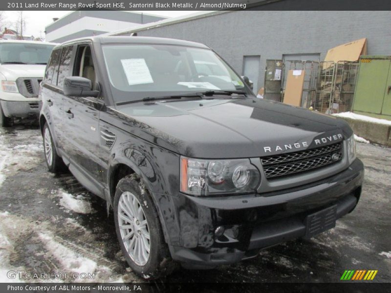 Santorini Black Metallic / Almond/Nutmeg 2011 Land Rover Range Rover Sport HSE