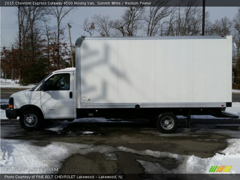  2015 Express Cutaway 4500 Moving Van Summit White