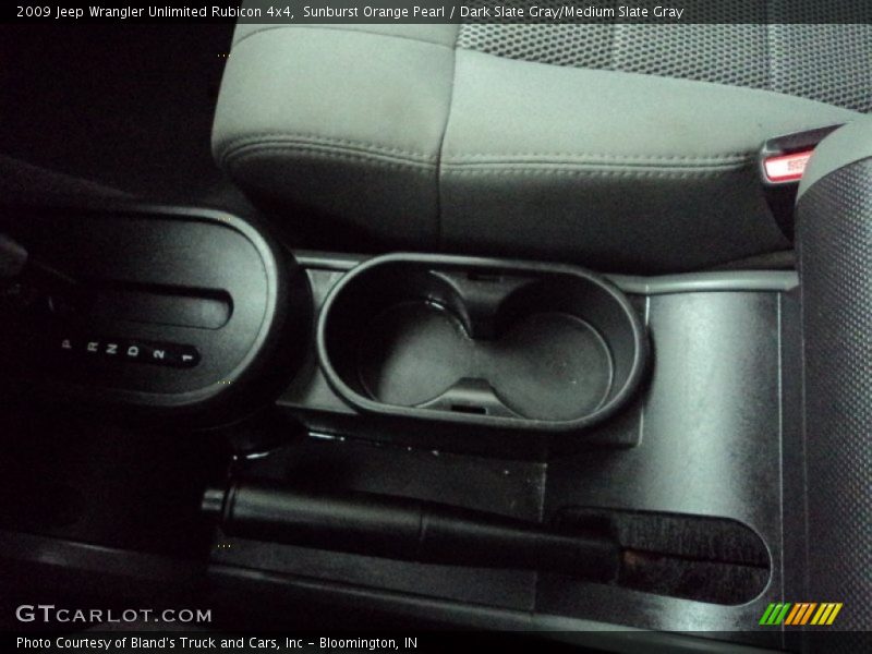 Sunburst Orange Pearl / Dark Slate Gray/Medium Slate Gray 2009 Jeep Wrangler Unlimited Rubicon 4x4