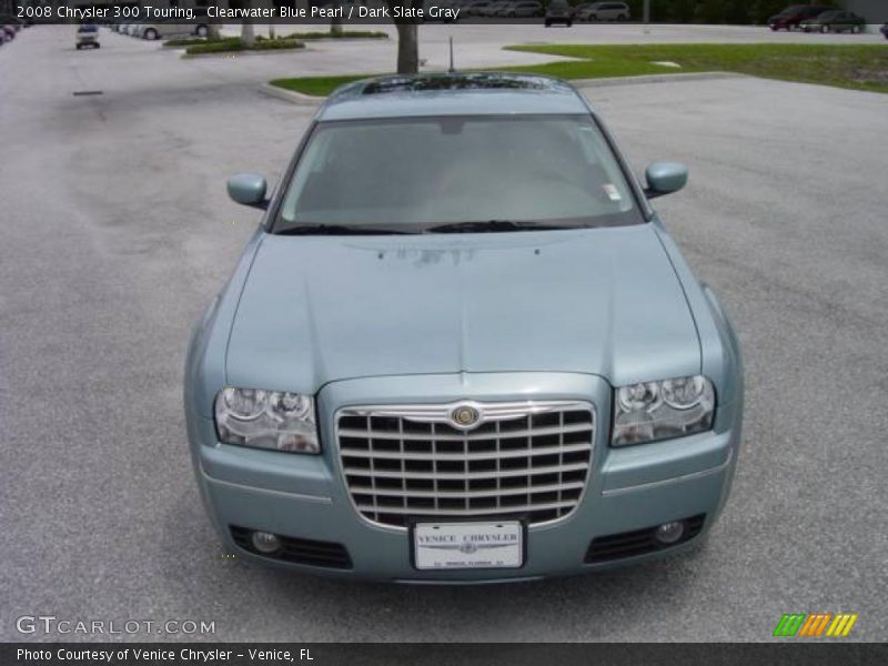 Clearwater Blue Pearl / Dark Slate Gray 2008 Chrysler 300 Touring