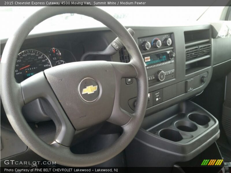 Dashboard of 2015 Express Cutaway 4500 Moving Van