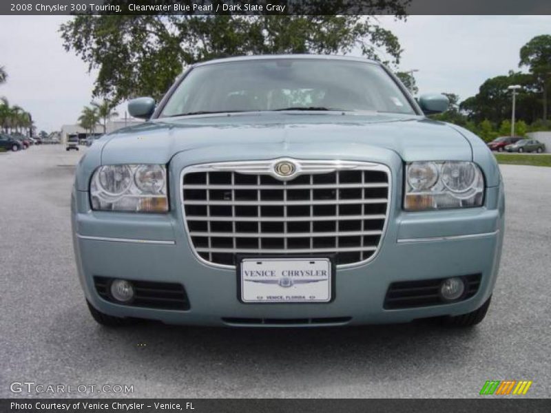 Clearwater Blue Pearl / Dark Slate Gray 2008 Chrysler 300 Touring