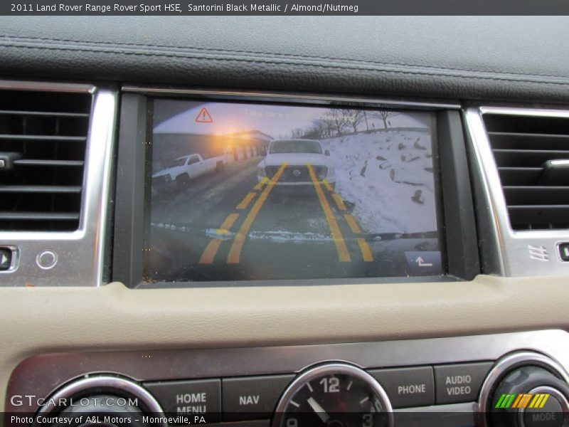 Santorini Black Metallic / Almond/Nutmeg 2011 Land Rover Range Rover Sport HSE