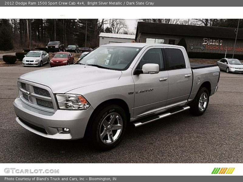 Bright Silver Metallic / Dark Slate Gray 2012 Dodge Ram 1500 Sport Crew Cab 4x4