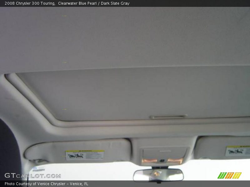Clearwater Blue Pearl / Dark Slate Gray 2008 Chrysler 300 Touring