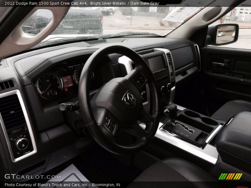 Bright Silver Metallic / Dark Slate Gray 2012 Dodge Ram 1500 Sport Crew Cab 4x4