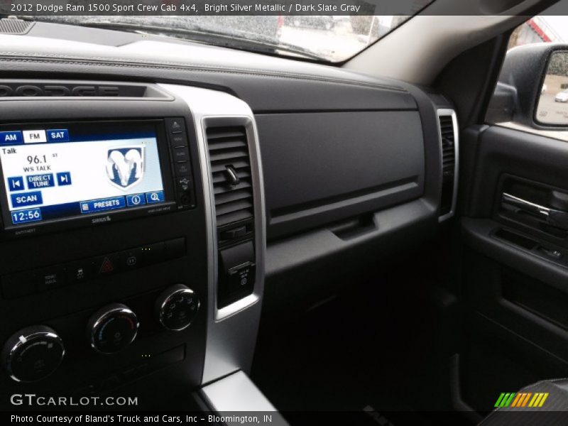 Bright Silver Metallic / Dark Slate Gray 2012 Dodge Ram 1500 Sport Crew Cab 4x4