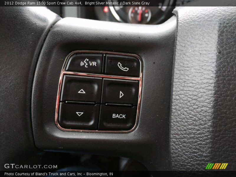 Bright Silver Metallic / Dark Slate Gray 2012 Dodge Ram 1500 Sport Crew Cab 4x4