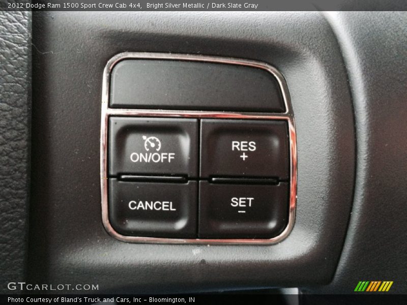 Bright Silver Metallic / Dark Slate Gray 2012 Dodge Ram 1500 Sport Crew Cab 4x4