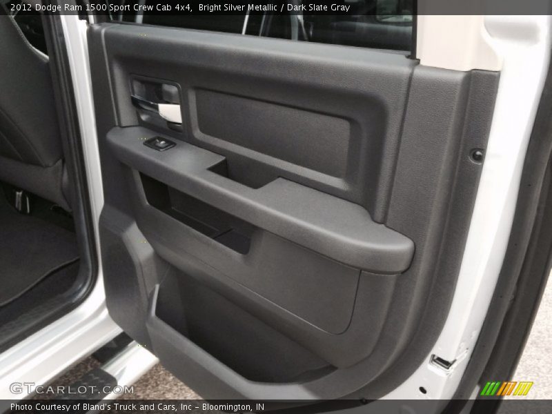Bright Silver Metallic / Dark Slate Gray 2012 Dodge Ram 1500 Sport Crew Cab 4x4