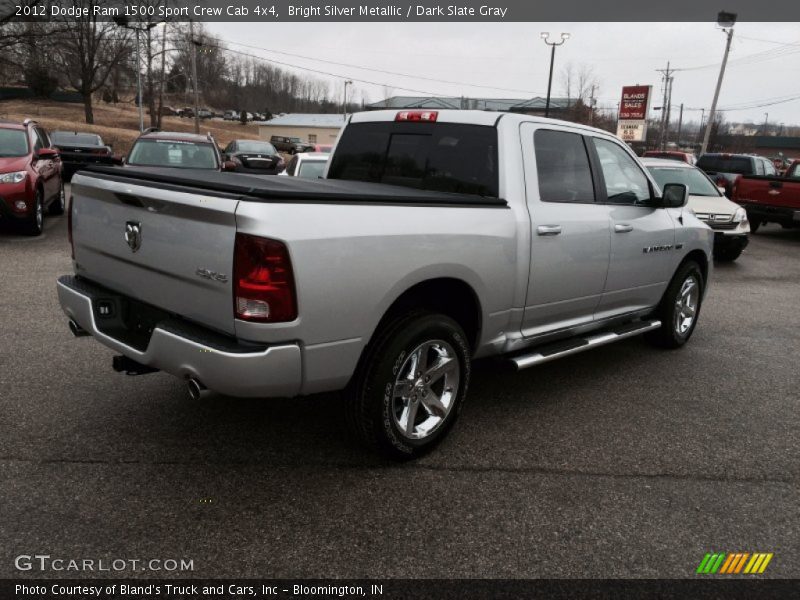 Bright Silver Metallic / Dark Slate Gray 2012 Dodge Ram 1500 Sport Crew Cab 4x4