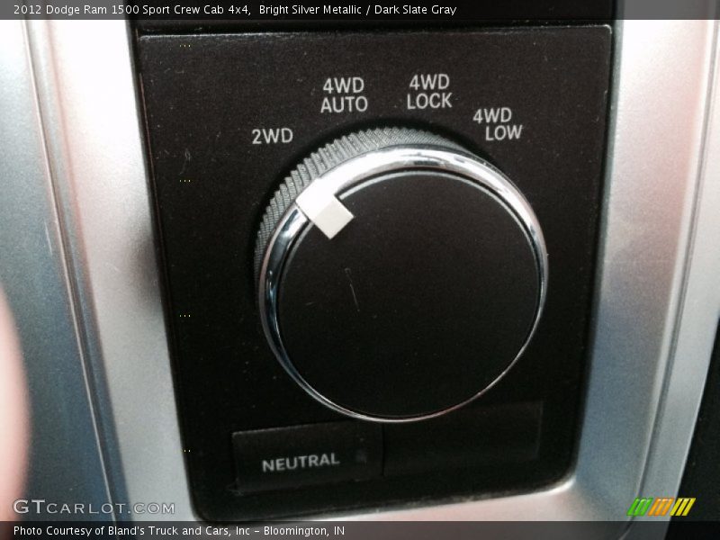 Bright Silver Metallic / Dark Slate Gray 2012 Dodge Ram 1500 Sport Crew Cab 4x4