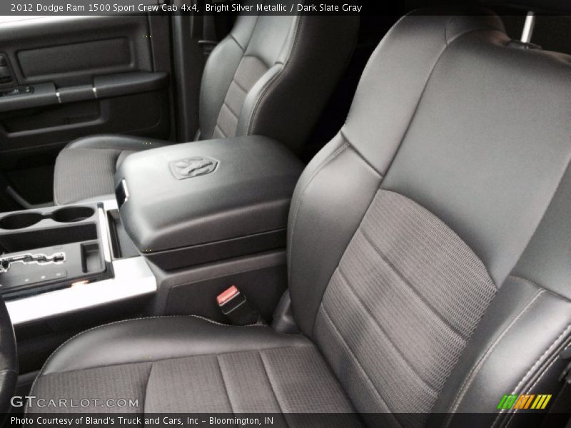 Bright Silver Metallic / Dark Slate Gray 2012 Dodge Ram 1500 Sport Crew Cab 4x4