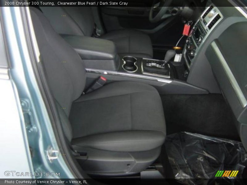 Clearwater Blue Pearl / Dark Slate Gray 2008 Chrysler 300 Touring