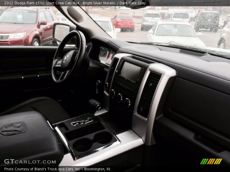 Bright Silver Metallic / Dark Slate Gray 2012 Dodge Ram 1500 Sport Crew Cab 4x4