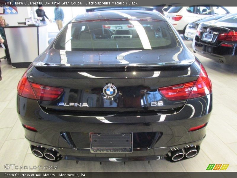  2015 6 Series B6 Bi-Turbo Gran Coupe Black Sapphire Metallic