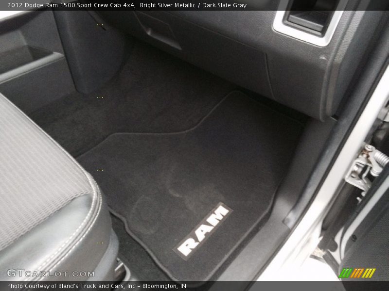 Bright Silver Metallic / Dark Slate Gray 2012 Dodge Ram 1500 Sport Crew Cab 4x4