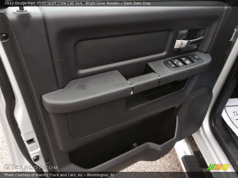 Bright Silver Metallic / Dark Slate Gray 2012 Dodge Ram 1500 Sport Crew Cab 4x4