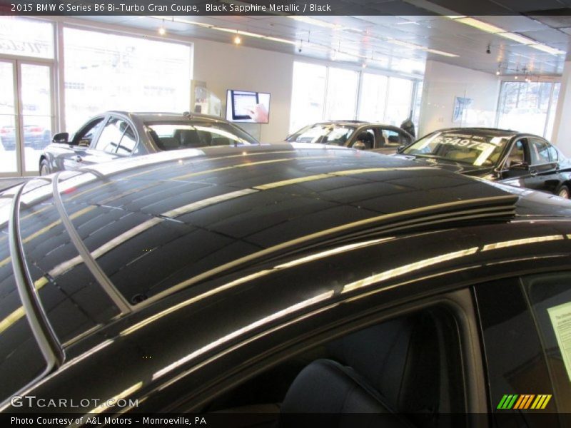 Sunroof of 2015 6 Series B6 Bi-Turbo Gran Coupe
