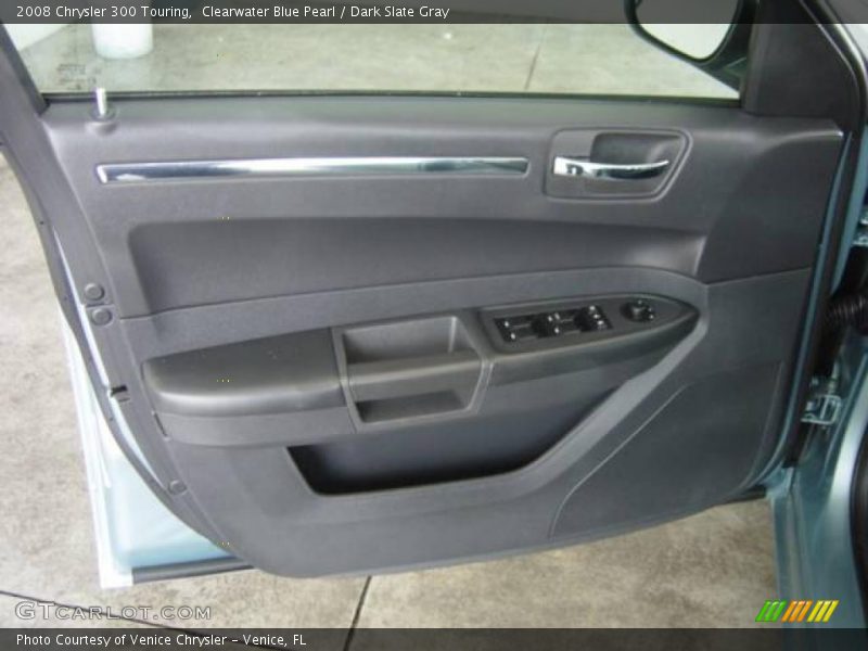 Clearwater Blue Pearl / Dark Slate Gray 2008 Chrysler 300 Touring