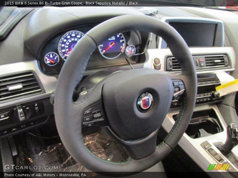  2015 6 Series B6 Bi-Turbo Gran Coupe Steering Wheel