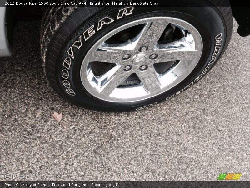 Bright Silver Metallic / Dark Slate Gray 2012 Dodge Ram 1500 Sport Crew Cab 4x4
