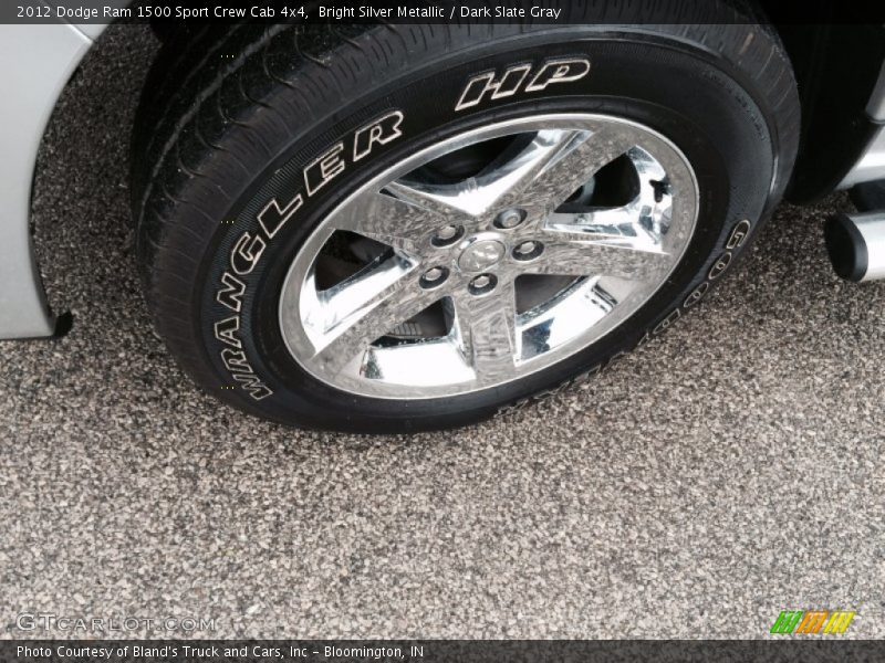 Bright Silver Metallic / Dark Slate Gray 2012 Dodge Ram 1500 Sport Crew Cab 4x4